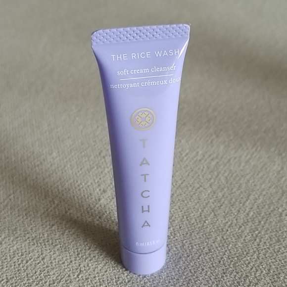 tatcha rice wash soft cream cleanser